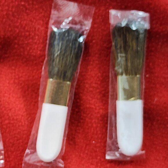 Mary Kay Various Compact Pink Brushes 4pk for Cheek Blush Retract Lip Eye Asst. - Picture 11 of 13